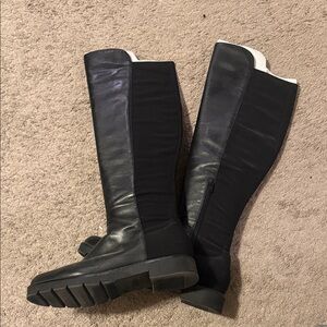 Nine West Black Over the Knee Boots